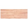 Light brown treated oak wood table top 140x50x(2-6) cm by vidaXL, Table tops - Ref: Foro24-3156380, Price: 117,35 €, Discount: %