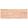 Light brown treated oak wood table top 140x50x(2-6) cm by vidaXL, Table tops - Ref: Foro24-3156380, Price: 115,49 €, Discount: %