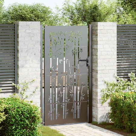 Puerta de jardín, Puerta de Jardín 105x75 cm Diseño de Bambú en