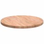 Encimera Marrón claro Ø 50 x 2.5 cm Madera de roble sólida