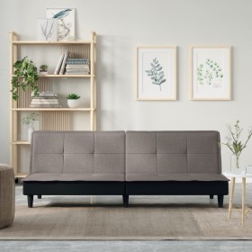 Schlafsofa aus grauem Taupe-Stoff von vidaXL, Sofas - Ref: Foro24-351918, Preis: 232,55 €, Rabatt: %