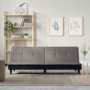 Sofá cama de tela gris taupe by vidaXL, Sofas - Ref: Foro24-351918, Price: 232,55 €, Discount: %