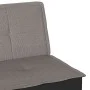 Sofá cama de tela gris taupe by vidaXL, Sofas - Ref: Foro24-351918, Price: 228,82 €, Discount: %