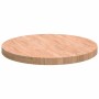 Encimera Marrón claro Ø 60 x 4 cm Madera de roble sólida en Tableros para mesas | Comprar online en Foro24