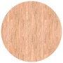 Encimera Marrón claro Ø 90 x 4 cm Madera de roble sólida