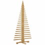 Árbol de Navidad de madera Marrón 150 cm Madera maciza de pino