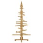 Árbol de Navidad de madera Marrón 150 cm Madera maciza de pino