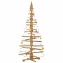 Árbol de Navidad de madera Marrón 180 cm Madera maciza de pino