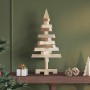 Árboles de Navidad Natural 60 cm Madera maciza de pino