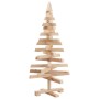 Árboles de Navidad Natural 90 cm Madera maciza de pino
