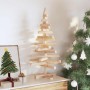 Árboles de Navidad Natural 90 cm Madera maciza de pino