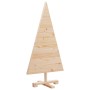 Árboles de Navidad Natural 90 cm Madera maciza de pino