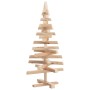 Árboles de Navidad Natural 90 cm Madera maciza de pino