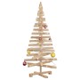 Árboles de Navidad Natural 120 cm Madera maciza de pino