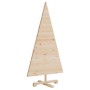 Árboles de Navidad Natural 120 cm Madera maciza de pino