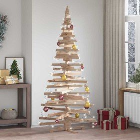 Árboles de Navidad Natural 210 cm Madera maciza de pino