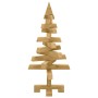 Árboles de Navidad Marrón 60 cm Madera maciza de pino
