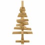 Árboles de Navidad Marrón 60 cm Madera maciza de pino