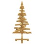 Árboles de Navidad Marrón 90 cm Madera maciza de pino
