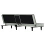 Hellgraues Samtschlafsofa mit Getränkehalter von vidaXL, Sofas - Ref: Foro24-351920, Preis: 306,70 €, Rabatt: %
