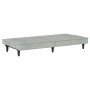 Light gray velvet sofa bed with cup holder by vidaXL, Sofas - Ref: Foro24-351920, Price: 306,70 €, Discount: %