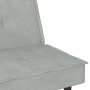Light gray velvet sofa bed with cup holder by vidaXL, Sofas - Ref: Foro24-351920, Price: 306,70 €, Discount: %