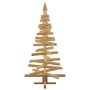 Árboles de Navidad Marrón 150 cm Madera maciza de pino