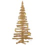Árboles de Navidad Marrón 180 cm Madera maciza de pino