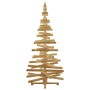 Árboles de Navidad Marrón 180 cm Madera maciza de pino