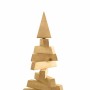 Árboles de Navidad Marrón 180 cm Madera maciza de pino