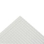 Azulejo de Espejo Mosaico 12 pcs Plateado 30 x 30 cm Cristal