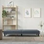 Dark gray velvet sofa bed with cup holder by vidaXL, Sofas - Ref: Foro24-351921, Price: 286,93 €, Discount: %