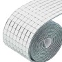 Azulejo de Espejo Mosaico 3 pcs Plateado 100 x 4 cm Cristal