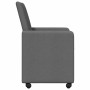 Sillas de comedor 2 pcs Gris oscuro 57 x 66 x 94 cm tela