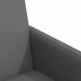 Sillas de comedor 2 pcs Gris oscuro 57 x 66 x 94 cm tela