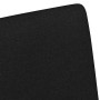 Sillas de comedor con rueda 2 pcs Negro 57 x 66 x 94 cm tela
