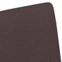 Sillas de comedor 2 pcs Marrón oscuro 57 x 66 x 94 cm tela