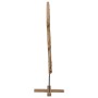 Árbol de Navidad con soporte Marrón 90 cm Madera de teca maciza