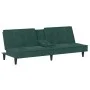 Dunkelgrünes Samtschlafsofa mit Getränkehalter von vidaXL, Sofas - Ref: Foro24-351922, Preis: 263,21 €, Rabatt: %