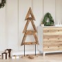Árbol de Navidad Marrón 150 cm Madera de teca maciza