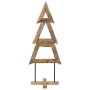 Árbol de Navidad Marrón 150 cm Madera de teca maciza