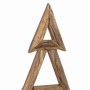 Árbol de Navidad Marrón 150 cm Madera de teca maciza