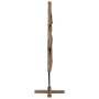Árbol de Navidad con soporte Marrón 90 cm Madera de teca maciza