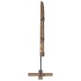 Árbol de Navidad Marrón 120 cm Madera de teca maciza