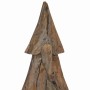 Árbol de Navidad Marrón 120 cm Madera de teca maciza