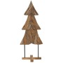Árbol de Navidad Marrón 150 cm Madera de teca maciza