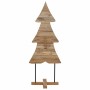 Árbol de Navidad Marrón 150 cm Madera de teca maciza