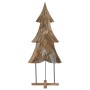 Árbol de Navidad Marrón 180 cm Madera de teca maciza
