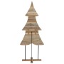 Árbol de Navidad Marrón 180 cm Madera de teca maciza
