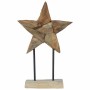 Estrella de Navidad Marrón 30 x 5 x 45 cm Madera de teca maciza